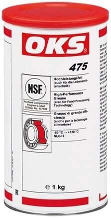 Hoogwaardig PTFE Smeervet 1kg OKS 475, Verzenden