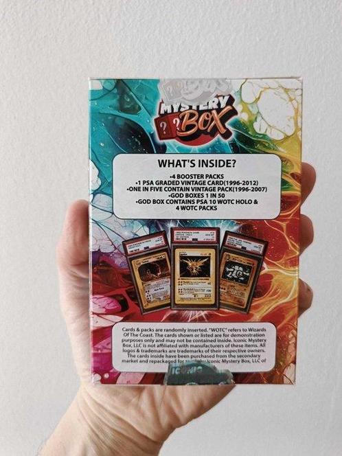 Iconic mystery box - 1 Mystery box - Pokèmon, Hobby en Vrije tijd, Verzamelkaartspellen | Pokémon