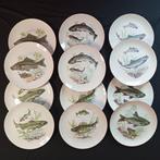 ENA Pottery - Assiette (12) - ENA Pottery Japan Fish Pattern