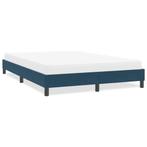 vidaXL Bedframe zonder matras 160x210 cm fluweel donkerblauw, Verzenden, Nieuw