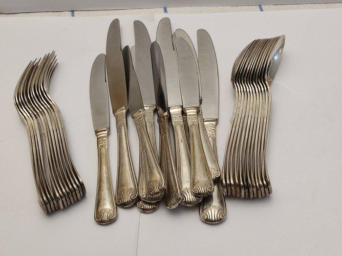 Bestekset voor 12 personen (36) - Verzilverd, Antiquités & Art, Antiquités | Meubles | Tables
