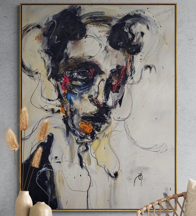 Arvydas Gaiciunas (Retne) - Ulo N-7 — Contemporary Character, Antiek en Kunst, Kunst | Schilderijen | Modern