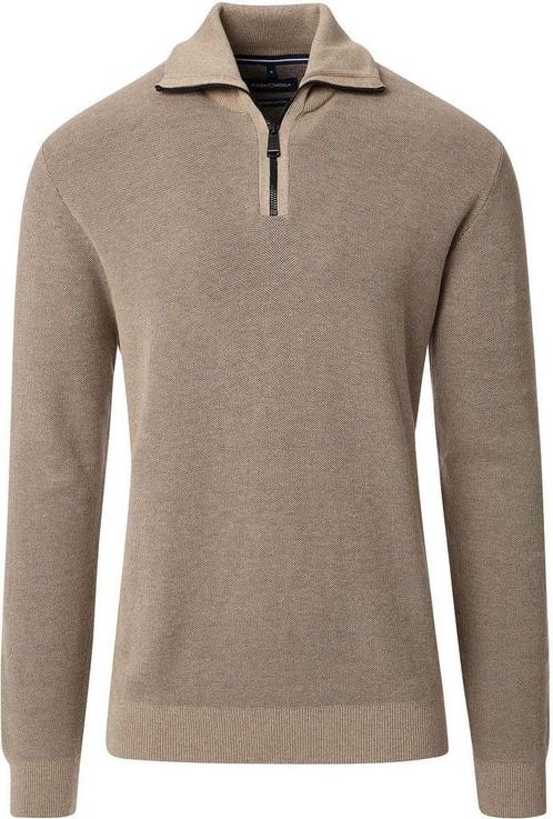 Casa Moda Halfzip Trui Ecru maat Maat 48/50 (M) Heren, Vêtements | Hommes, Pulls & Vestes, Envoi