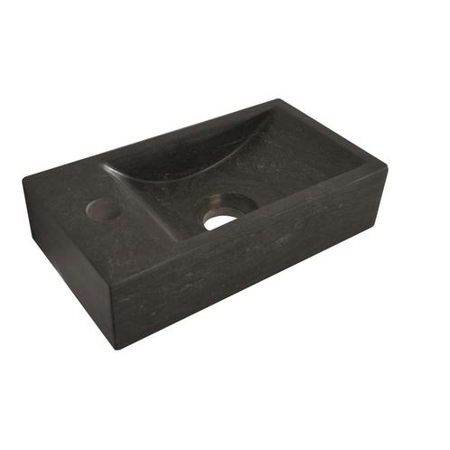 Hardsteen fontein Wiesbaden 36x18x9cm (Kraangat Links), Doe-het-zelf en Bouw, Sanitair, Overige typen, Nieuw, Ophalen of Verzenden