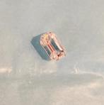 1 pcs Diamant (Natuurlijk) - 0.59 ct - Smaragd - D