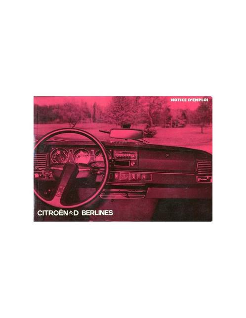 1972 CITROEN D DS SUPER SPECIAL INSTRUCTIEBOEKJE FRANS, Auto diversen, Handleidingen en Instructieboekjes, Ophalen of Verzenden