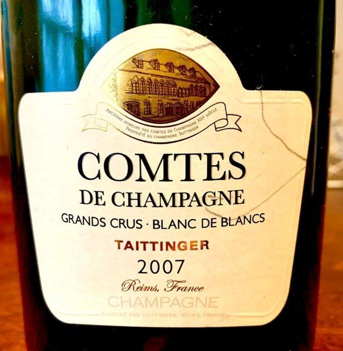 2007 Taittinger, Comtes de Champagne - Champagne Blanc de, Verzamelen, Wijnen