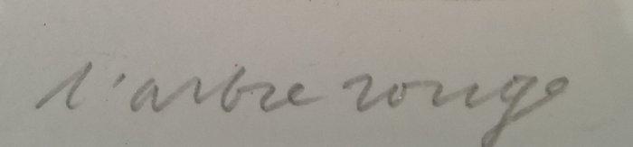 Corneille (1922-2010) - L arbre rouge, Antiek en Kunst, Antiek | Overige Antiek