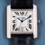 Cartier - Tank Francaise 18k White Gold - W5001156 - Heren, Handtassen en Accessoires, Horloges | Heren, Nieuw