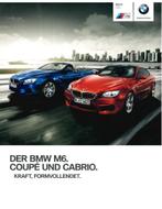 2013 BMW M6 BROCHURE DUITS, Livres