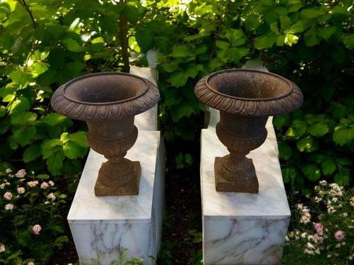 Jardinière (2) - Gietijzer - Antieke gietijzeren, Antiek en Kunst, Curiosa en Brocante