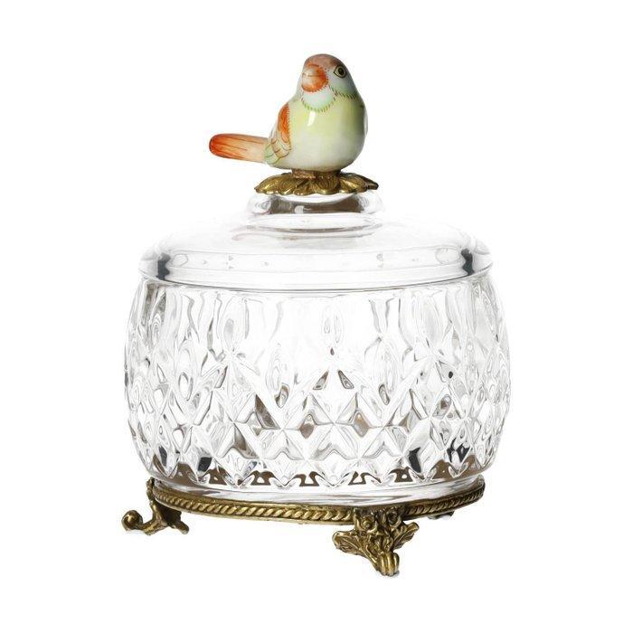 Schaal - Brons, Glas, Antiek en Kunst, Kunst | Designobjecten