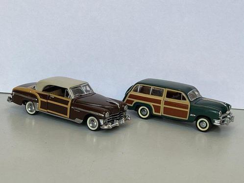 Franklin Mint 1:43 - Model coupé (2) - Chrysler Town &, Hobby en Vrije tijd, Modelauto's | 1:5 tot 1:12