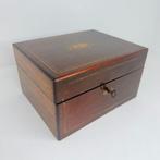 Doos - Napoleon III Necessaire Doos - Hout, marqueterie,, Antiek en Kunst