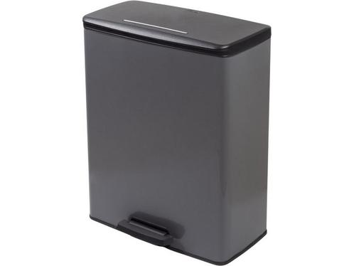 Curver Decobin Prullenbak - 65L - Rechthoekig - Cool Grey, Huis en Inrichting, Woonaccessoires | Overige, Zo goed als nieuw, Verzenden