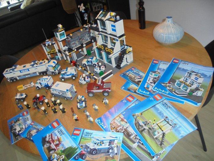 Lego Set - City - Police 6x - 7744 - 7743 - 7235 - 7285 -, Kinderen en Baby's, Speelgoed | Duplo en Lego