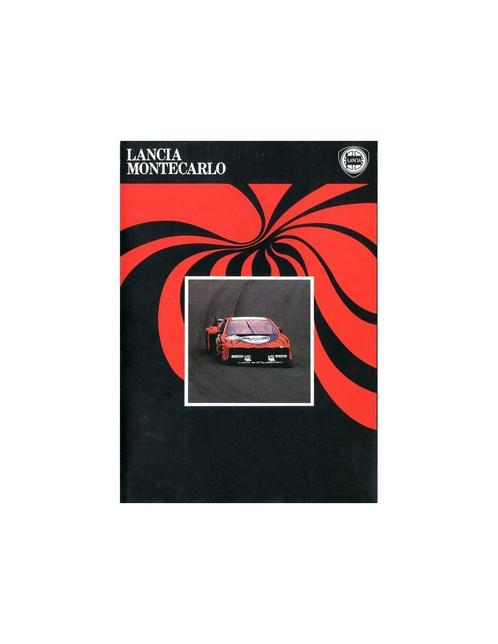 1978 LANCIA BETA MONTECARLO BROCHURE ENGELS, Livres, Autos | Brochures & Magazines, Enlèvement ou Envoi