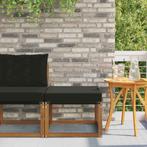 vidaXL Buiten Voetenbank Massief acaciahout en, Tuin en Terras, Verzenden, Nieuw