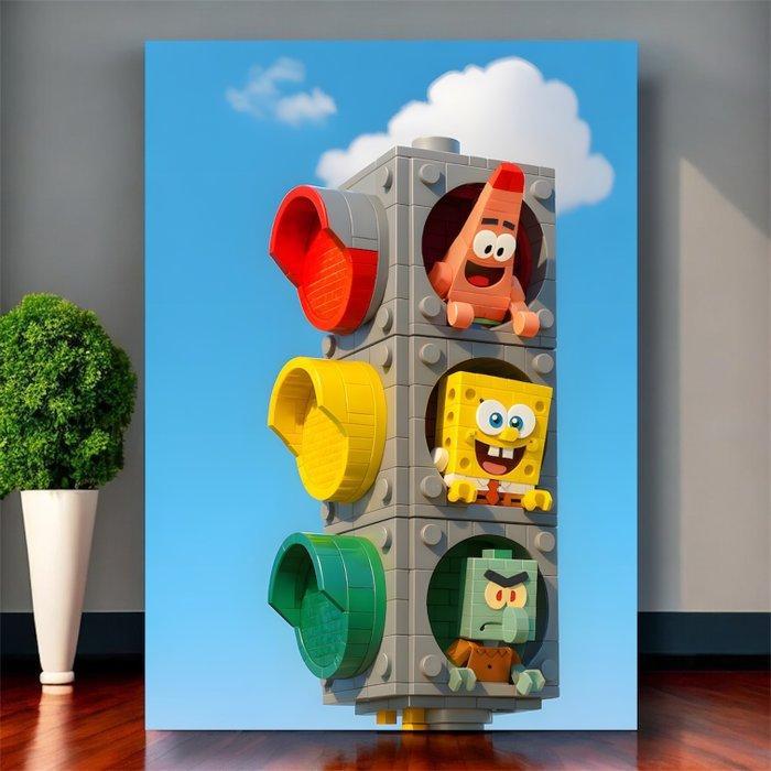 Makayhos - [Canvas] Homer Relax – Donut & Duff Tribute, Kinderen en Baby's, Speelgoed | Duplo en Lego