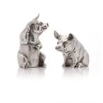 Late 20th C. Novelty pair of pigs - Zout- en pepervaatjes