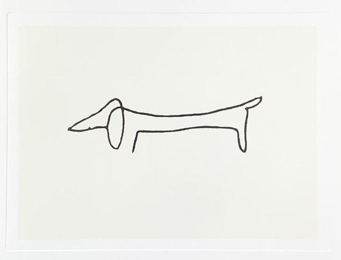 Pablo Picasso (1881-1973), after - Hund Dog Le Chien -, Antiquités & Art, Antiquités | Autres Antiquités