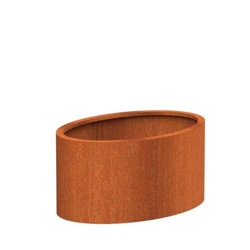 Cortenstaal plantenbak 120x80x60cm - Met bodem, Tuin en Terras, Bloembakken en Plantenbakken, 60 cm of meer, 100 cm of meer, Tuin