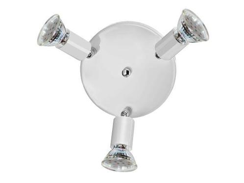 Veiling - EGLO Mini LED spot 3lichts wit Ø145mm, Huis en Inrichting, Lampen | Spots