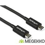 StarTech.com Thunderbolt 3 40Gbps 100W USB Type-C 0.8m, Computers en Software, Verzenden, Nieuw