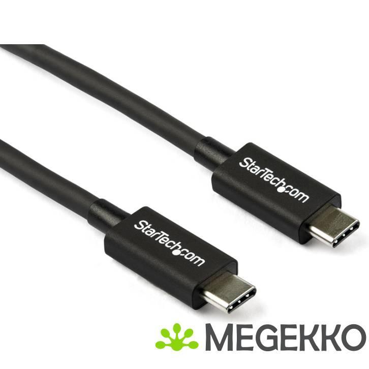 StarTech.com Thunderbolt 3 40Gbps 100W USB Type-C 0.8m, Computers en Software, Overige Computers en Software, Nieuw, Verzenden