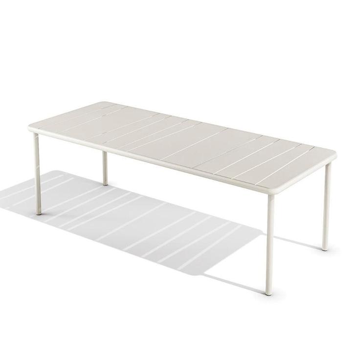 Babel D Bangi rechthoekige tafel 220x90 cm, Huis en Inrichting, Tafels | Eettafels, Nieuw, Verzenden