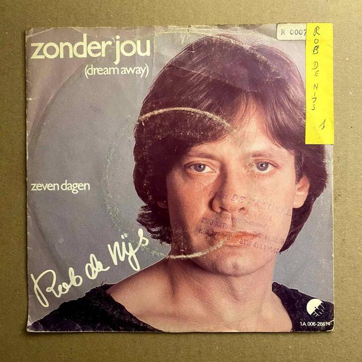 Rob de Nijs – Zonder Jou / Zeven Dagen (1-7-Vinyl-Single), Cd's en Dvd's, Vinyl Singles, Ophalen of Verzenden