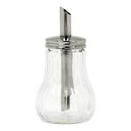 Suikerstrooier | RVS/Glas | 0.26L | 150(h)mm EMGA, Verzenden, Nieuw in verpakking