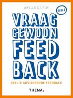 Vraag gewoon feedback 2 Adviserende feedback 9789462722088, Boeken, Zo goed als nieuw, Axelle de Roy, Verzenden