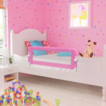 vidaXL Bedhekje peuter 120x42 cm polyester roze beschikbaar voor biedingen