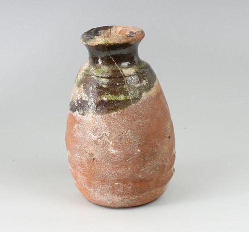 Médiéval Poterie Bouteille (Sans Prix de Réserve), Verzamelen, Mineralen en Fossielen