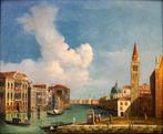 Scuola italiana (XX), After Canaletto - Venezia, il Canal, Antiek en Kunst