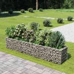 vidaXL Gabion plantenbak verhoogd 270x50x50 cm, Tuin en Terras, Verzenden, Nieuw