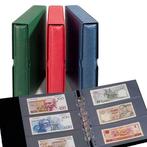Accessoires. - 3 Grande bankbiljetten albums met cassettes +, Postzegels en Munten