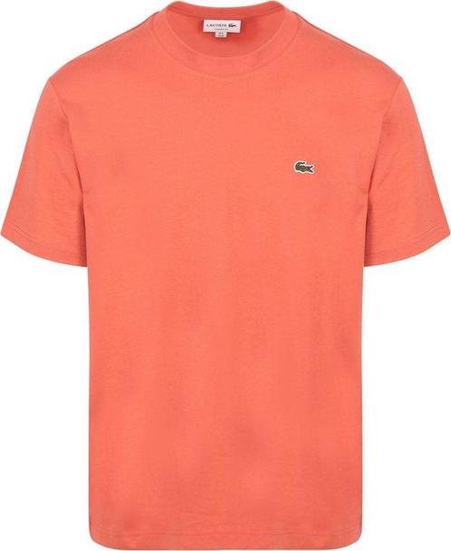 Lacoste T-Shirt Oranje maat Maat 46 (S) of kleiner Heren, Vêtements | Hommes, T-shirts, Envoi