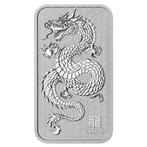 1 Troy Ounce - Zilver .999 - 5 x 1 oz Australian Lunar, Postzegels en Munten