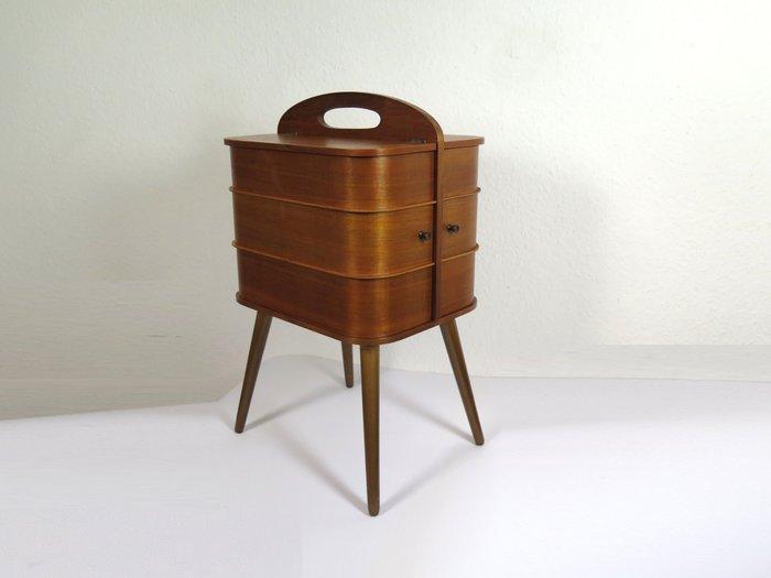 Naaidoos - Hout - Teakhouten tafel uit de jaren 50, Antiquités & Art, Art | Objets design