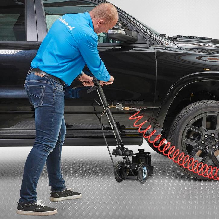 Datona Vrachtwagenkrik - 35 ton - Datona - Zwart, Auto diversen, Krikken, Ophalen of Verzenden