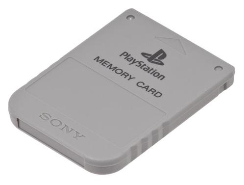 Sony PS1 1MB Memory Card Grijs (PS1 Accessoires), Games en Spelcomputers, Spelcomputers | Sony PlayStation 1, Zo goed als nieuw