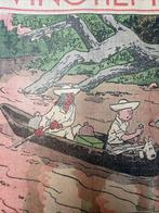 Petit vingtième - 5 novembre 1936 -pirogue au colis vert