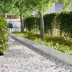 vidaXL Gazonranden 10 pcs Zilver 100 x 0.5 x 30 cm Roestvrij, Tuin en Terras, Verzenden, Nieuw
