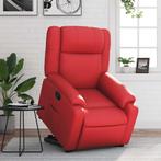 vidaXL Sta-op-stoel kunstleer rood, Huis en Inrichting, Fauteuils, Verzenden, Nieuw