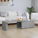vidaXL Salontafel 150x50x35 cm bewerkt hout grijs, Huis en Inrichting, Tafels | Salontafels, Verzenden, Nieuw