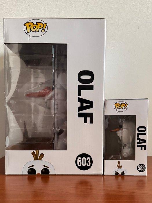 Frozen - Funko Pop Olaf #603 - Super Size Jumbo (25cm) +, Antiek en Kunst, Antiek | Speelgoed