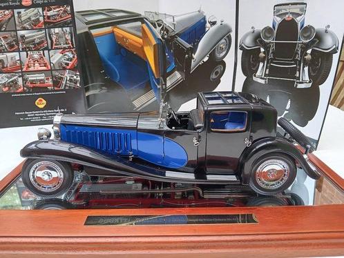 Bauer 1:18 - Modelauto - Bugatti royale coupé 1930 Bauer, Hobby en Vrije tijd, Modelauto's | 1:5 tot 1:12