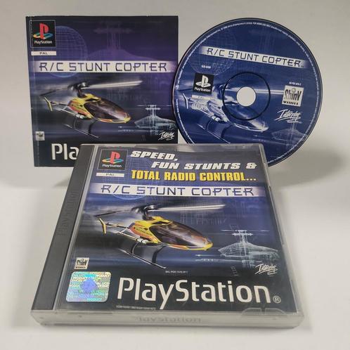 R/C Stunt Copter Playstation 1, Games en Spelcomputers, Games | Sony PlayStation 1, Zo goed als nieuw, Ophalen of Verzenden